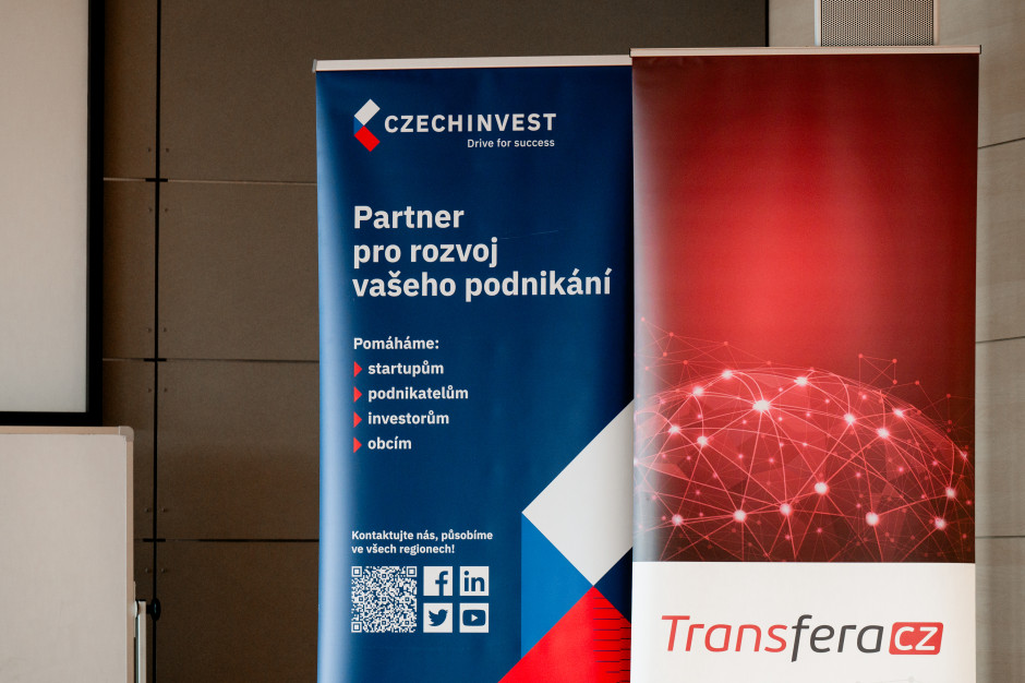 Partneři workshopu: CzechInvest a Transfera.cz