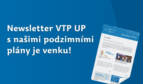 Další číslo Newsletteru VTP UP dorazilo do vašich schránek!